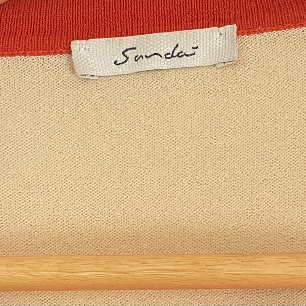 Sundei Striped Knit Cardigan Sweater Made in Italy - Picture 9 of 11